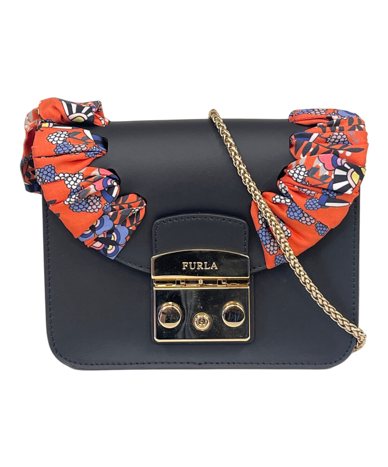 中古・古着通販】FURLA (フルラ) FURLA メトロポリス チェーン 中古・古着通販】FURLA (フルラ) FURLA メトロポリス チェーン