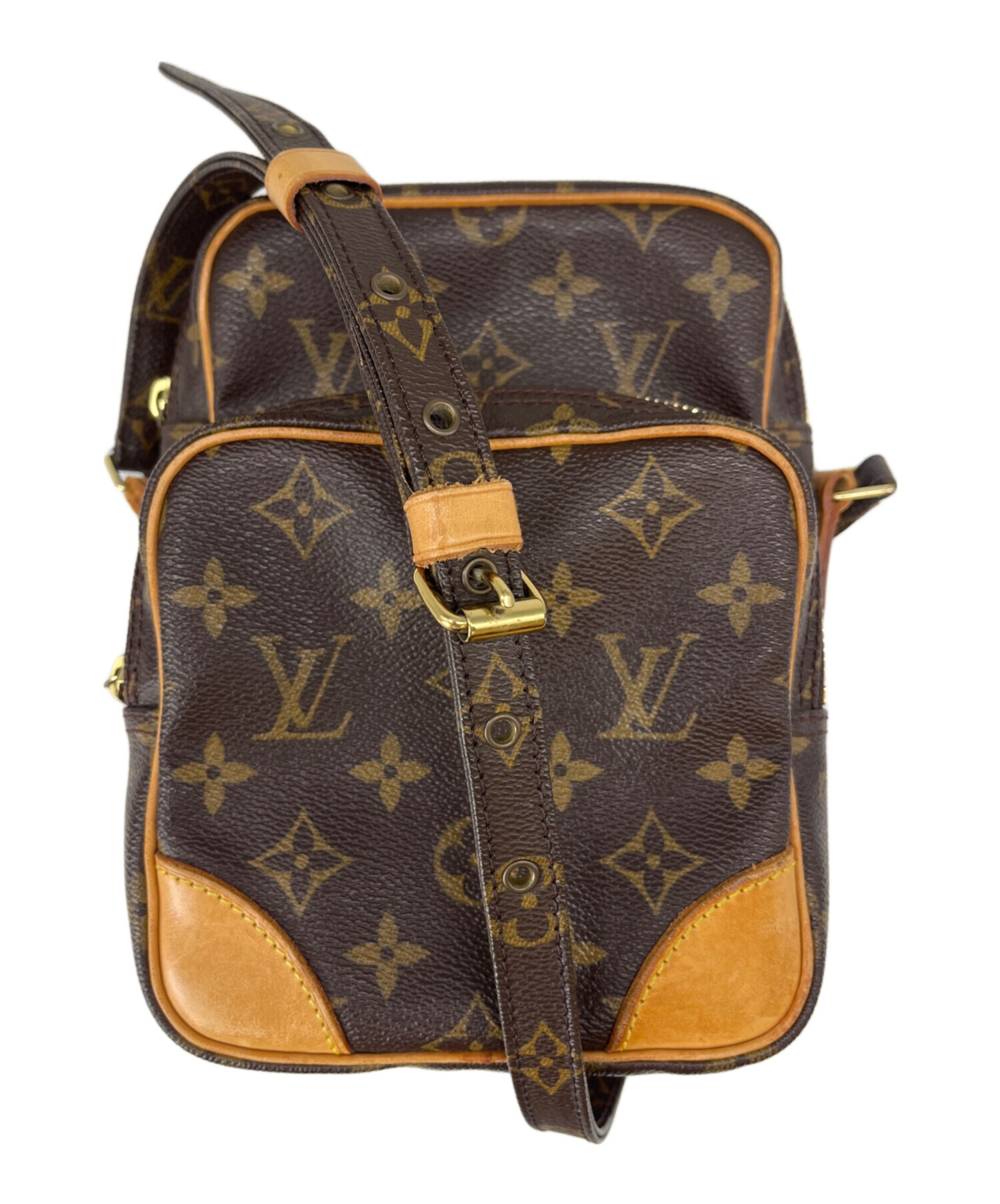 ルイヴィトン アマゾン ショルダーバッグ レディース モノグラム ブラウン 鞄 中古・古着通販】LOUIS VUITTON (ルイ ヴィトン) LOUIS VUITTON