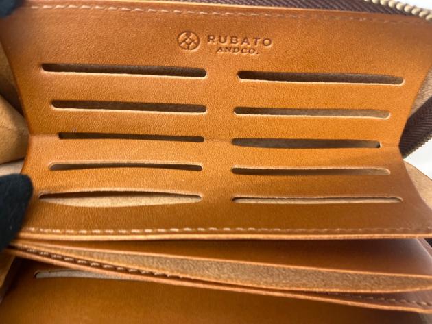 RUBATO レザー長財布 ブラウン RUBATO&Co. ルバートアンドコー | 