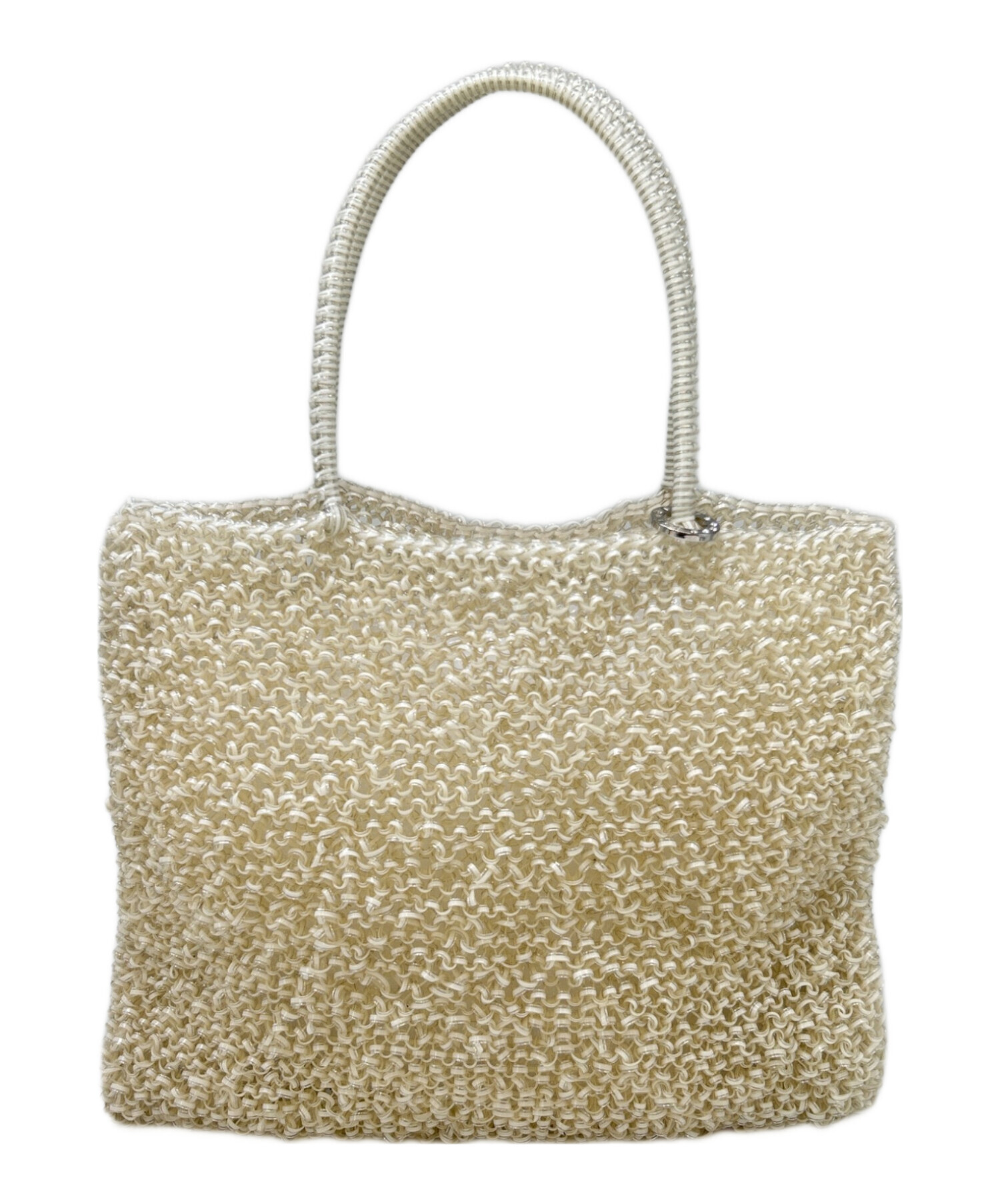 【未使用級】ANTEPRIMA アンテプリマ ワイヤーバッグ ホワイト 中古・古着通販】ANTEPRIMA (アンテプリマ) ANTEPRIMA スクエアラージ