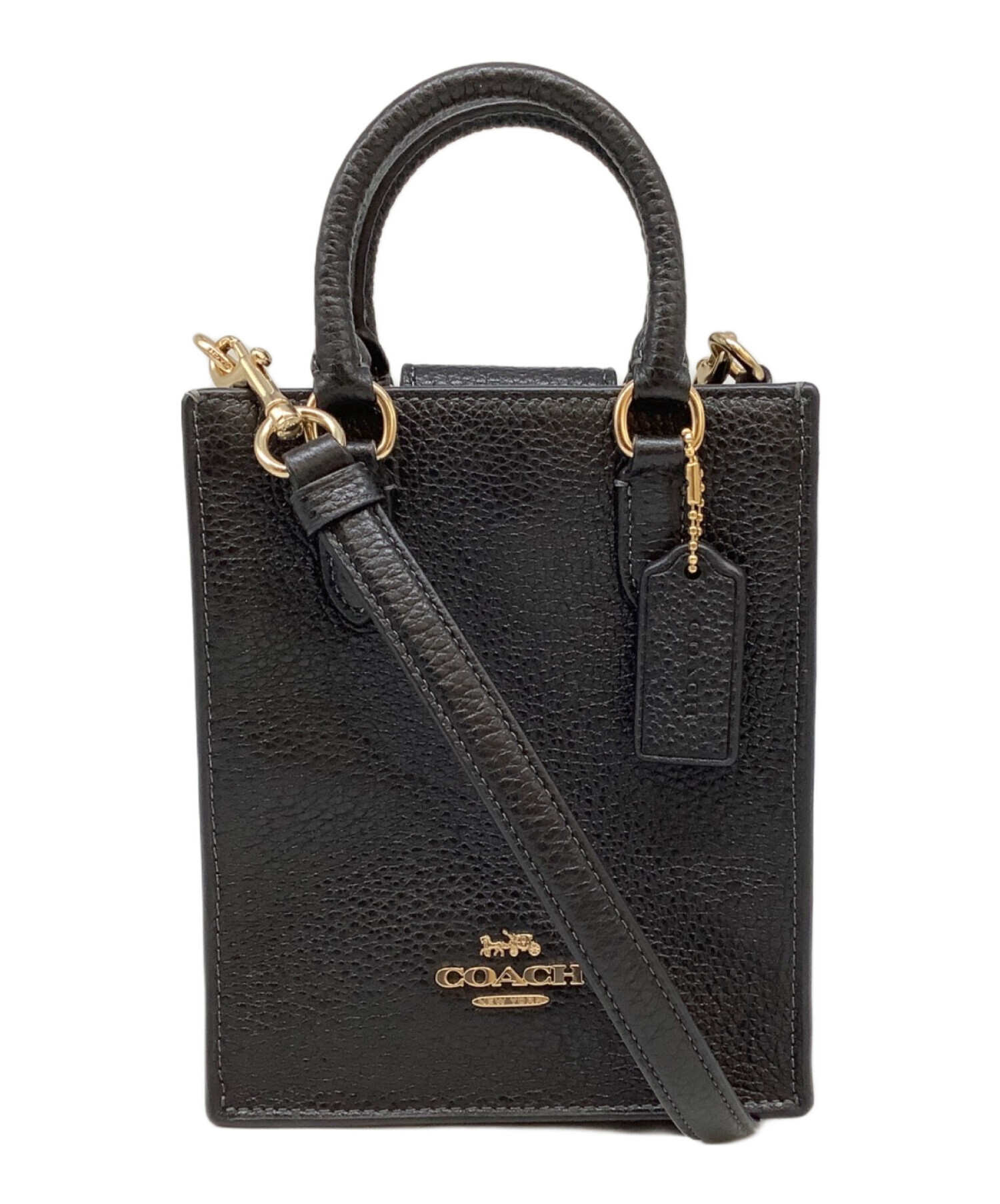 中古・古着通販】COACH (コーチ) COACH ノースサウスミニトート 