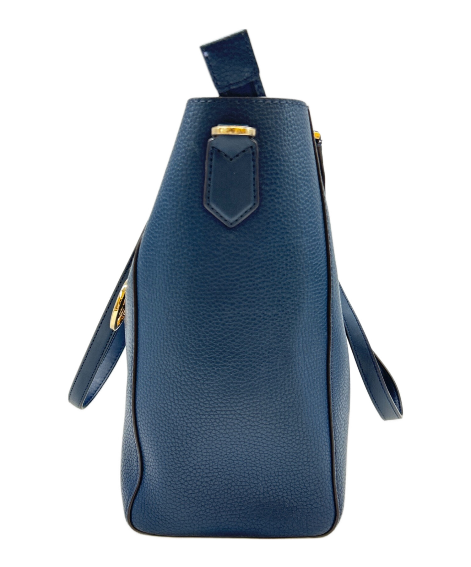 マイケルコース 35H0GKFT9T トートバッグ ネイビー  Michael Kors ショルダーバッグ A4対応 中古・古着通販】MICHAEL KORS (マイケルコース) MICHAEL KORS