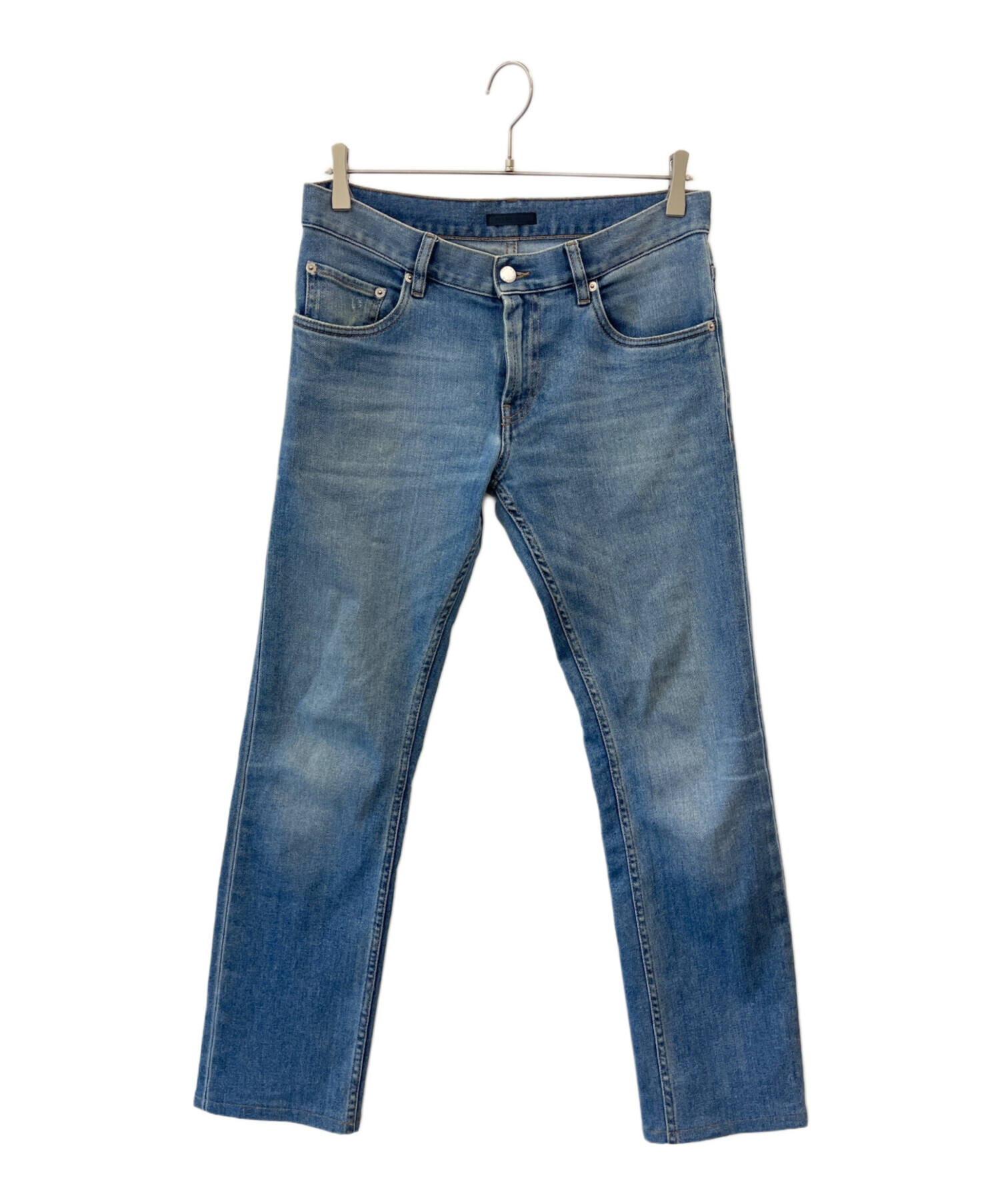 プラダ　デニム　新品未使用 中古・古着通販】PRADA (プラダ) デニムパンツ ブルー サイズ:28