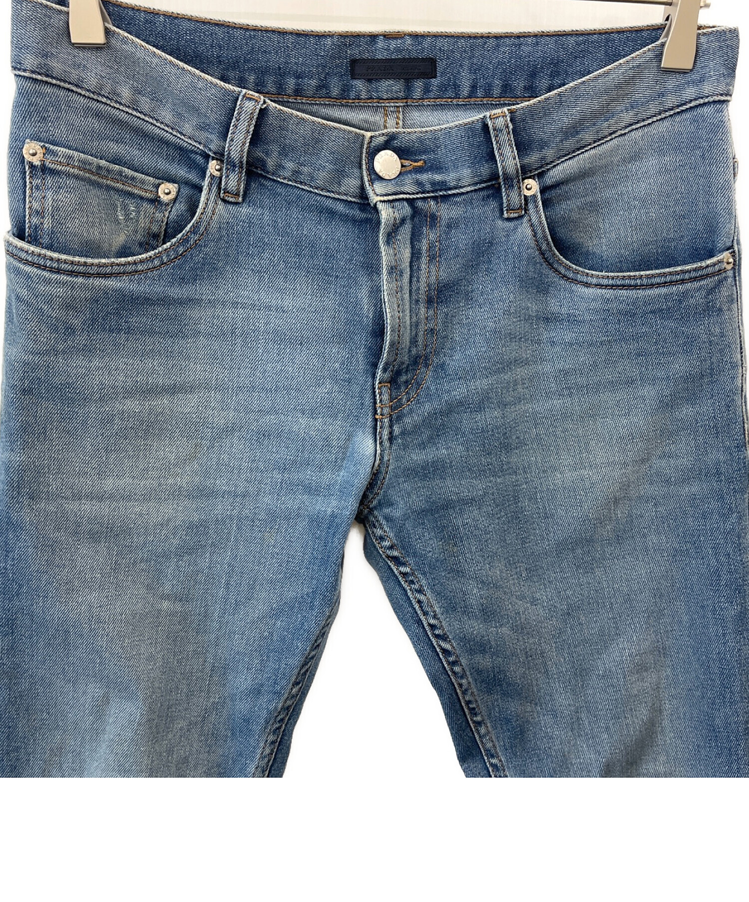 中古・古着通販】PRADA (プラダ) PRADA デニムパンツ インディゴ