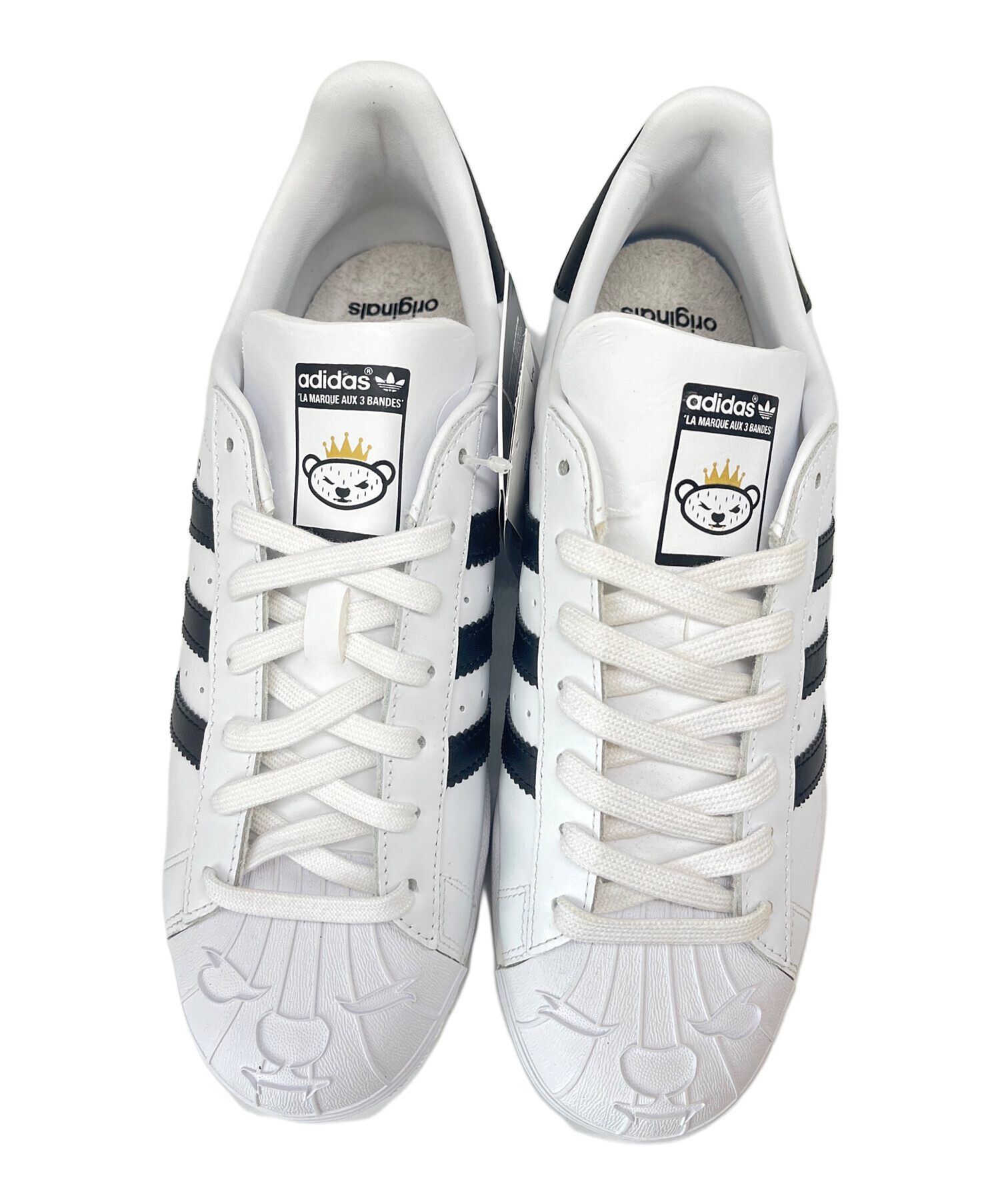 にゃーお 中古・古着通販】adidas (アディダス) adidas SUPERSTAR NIGO BEARFOOT