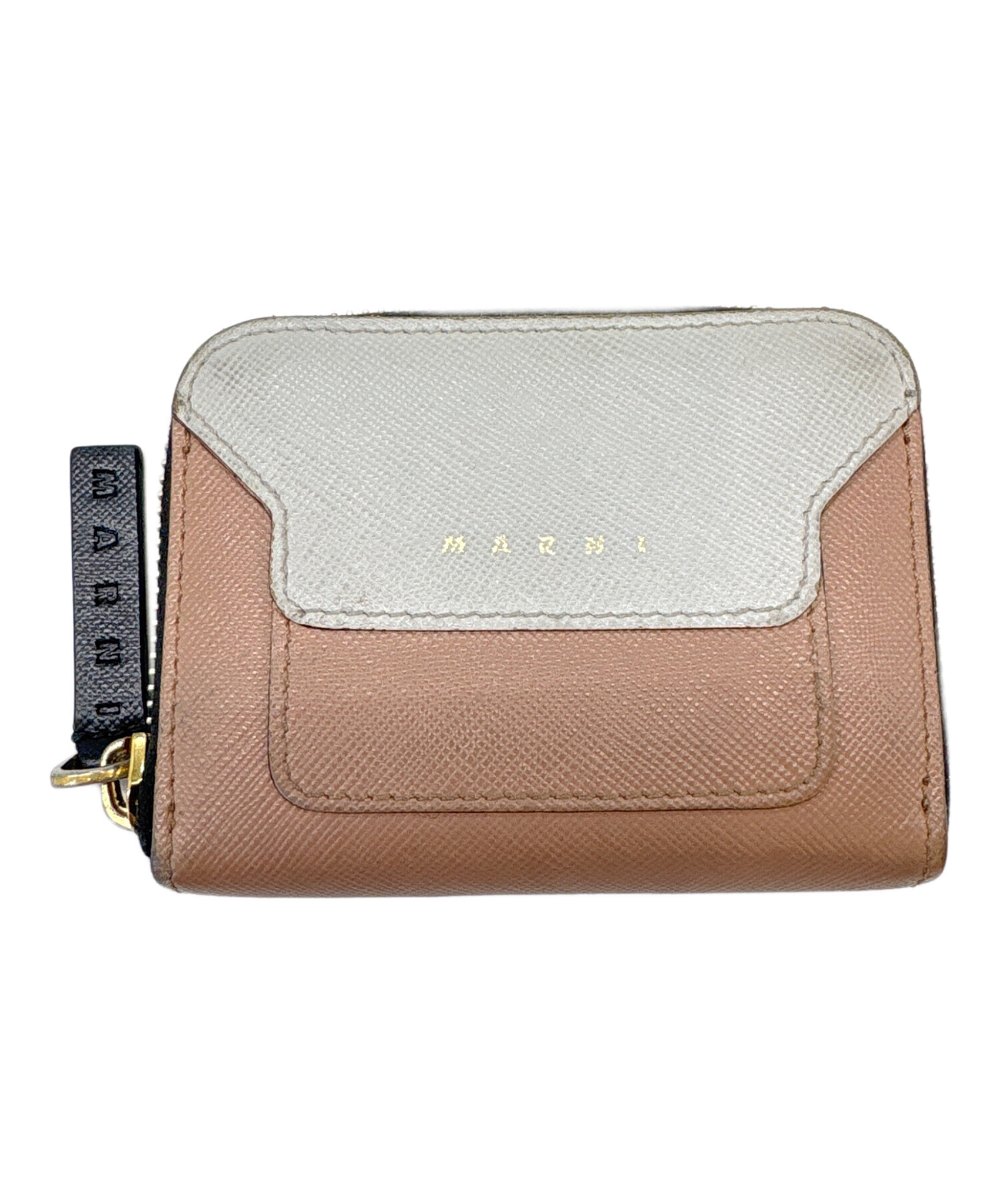 中古・古着通販】MARNI (マルニ) MARNI 2つ折り財布 ベージュ 
