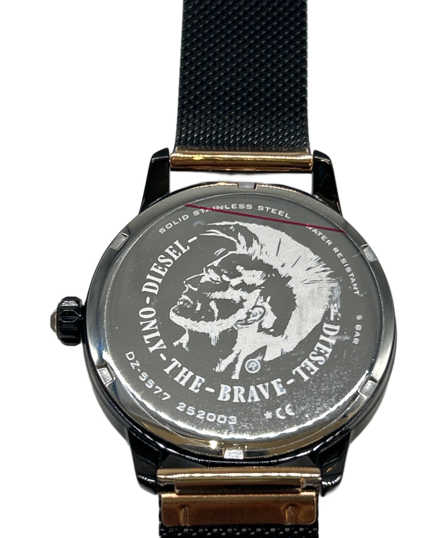 中古・古着通販】DIESEL (ディーゼル) DIESEL 腕時計 ブラック 