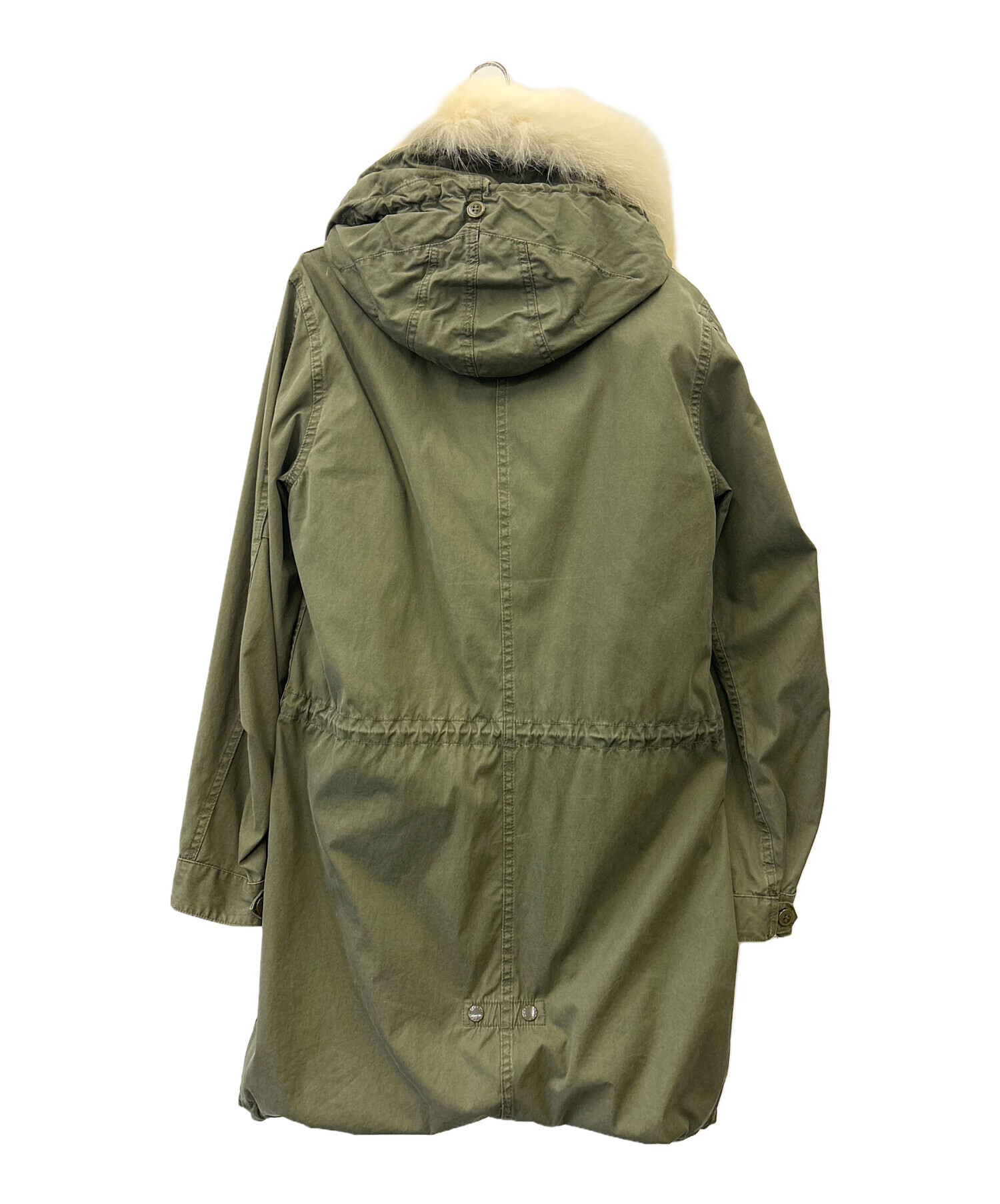 中古・古着通販】green (グリーン) ライナー付モッズコート カーキ