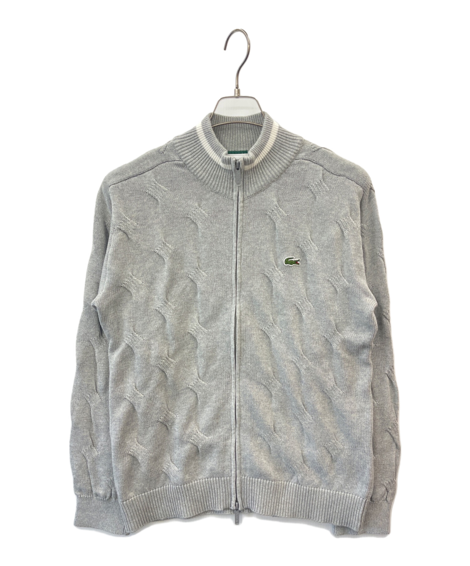 中古・古着通販】LACOSTE (ラコステ) LACOSTE 変形ケーブルジップ