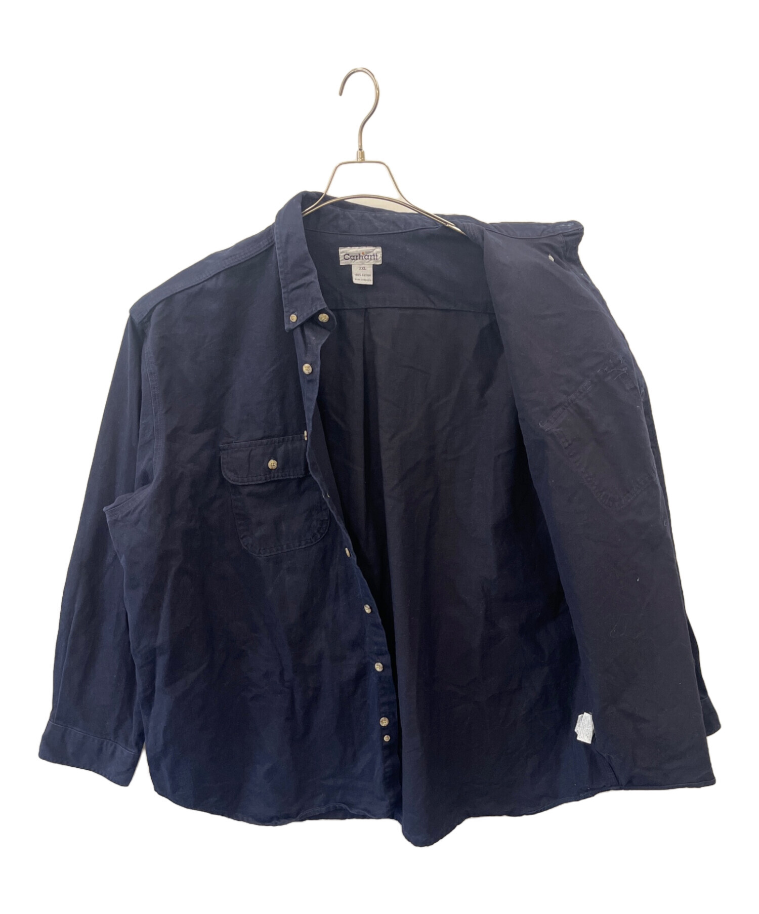 ダブルフェイス、シャツジャケット】carharttオーバーサイズ古着