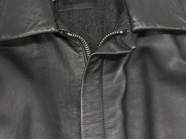 【未使用】バーニーズニューヨーク購入レザージャケット　ブラック 中古・古着通販】BARNEYS NEWYORK (バーニーズ・ニューヨーク) BARNEYS