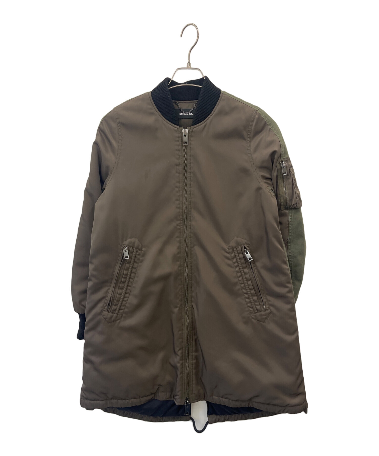 中古・古着通販】DIESEL (ディーゼル) DIESEL ダウンジャケット カーキ