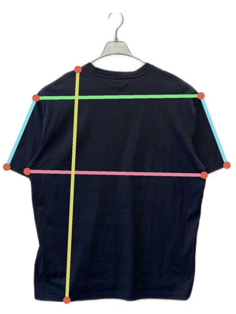 美品✨PRADA Tシャツ ポケット バックジップ ラバータグ ダークネイビー 中古・古着通販】PRADA (プラダ) PRADA ポケットロゴTシャツ 2019SS