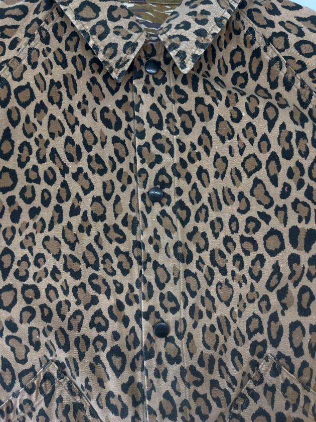 メ*2様 needles レオパード リバーシブル リブカラー ジャケット FK メ*2様 needles レオパード リバーシブル リブカラー ジャケット FK