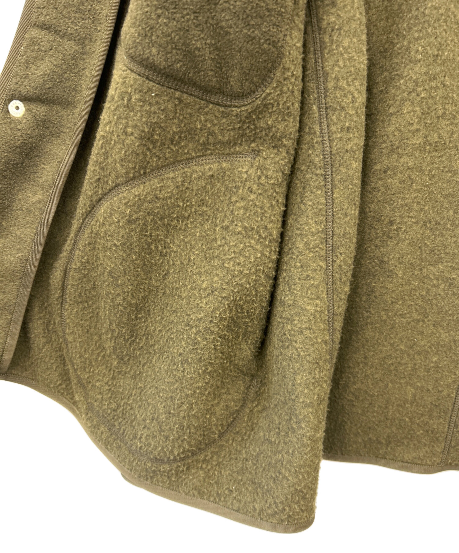 中古・古着通販】DANTON (ダントン) DANTON FLEECE COLLARLESS JACKET