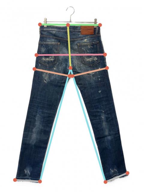 中古・古着通販】DSQUARED2 (ディースクエアード) DSQUARED2 ダメージ