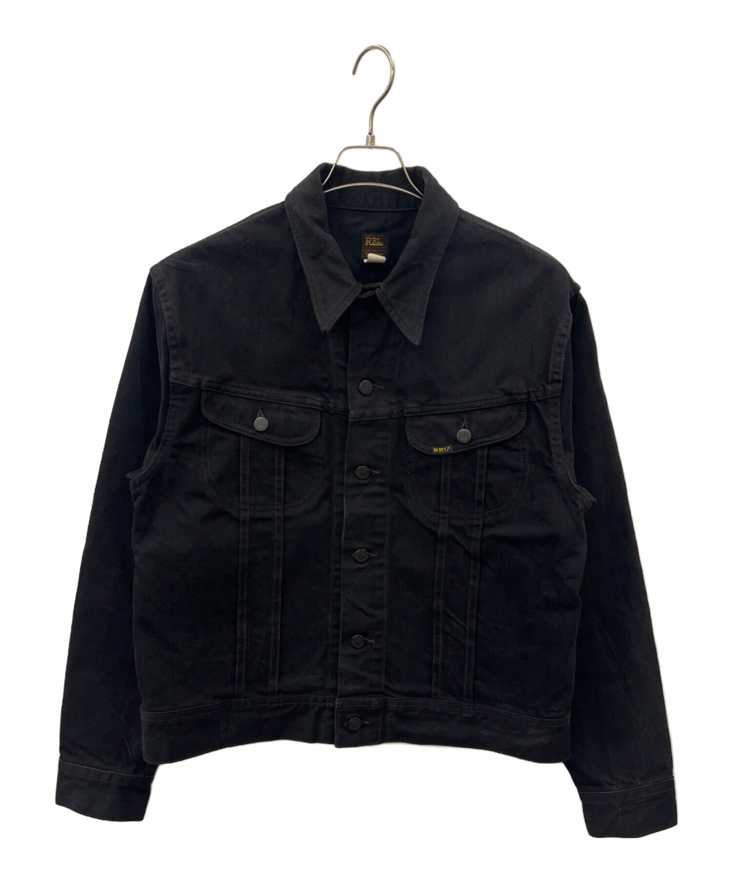 RRL アール デニム ブラック RL トラッカー DOUBLE (ダブルアールエル