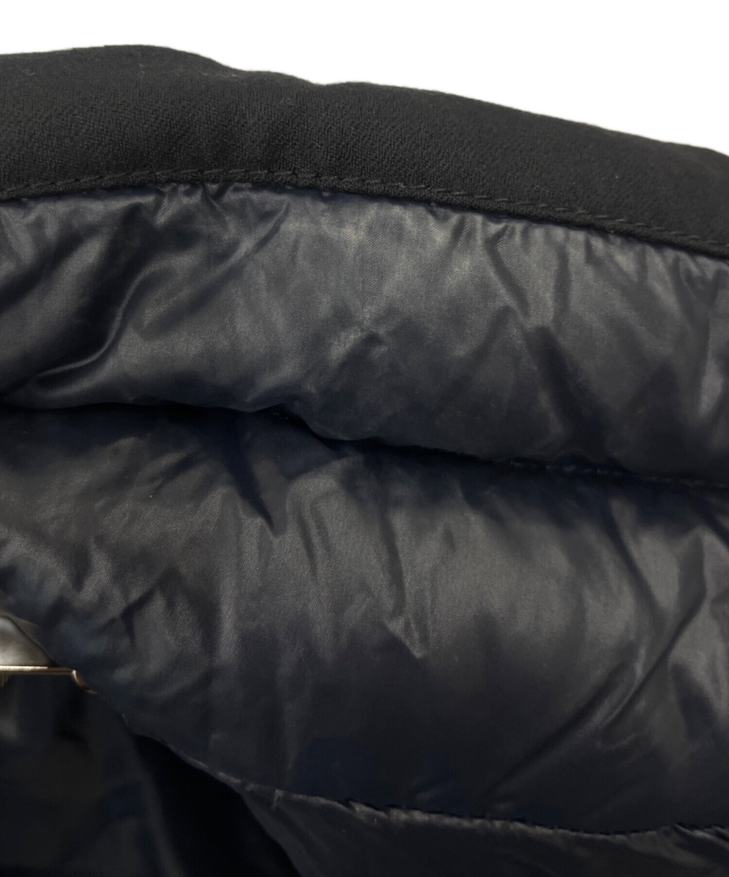 DUVETICA ダウンジャケット 46 ネイビー DUVETICA ダウンジャケットネイビー サイズ46 クリーニング撥水