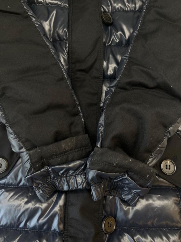 【未使用】DUVETICA リバーシブルダウンコート　サイズ46 ネイビー系 未使用】DUVETICA リバーシブルダウンコート サイズ46 ネイビー