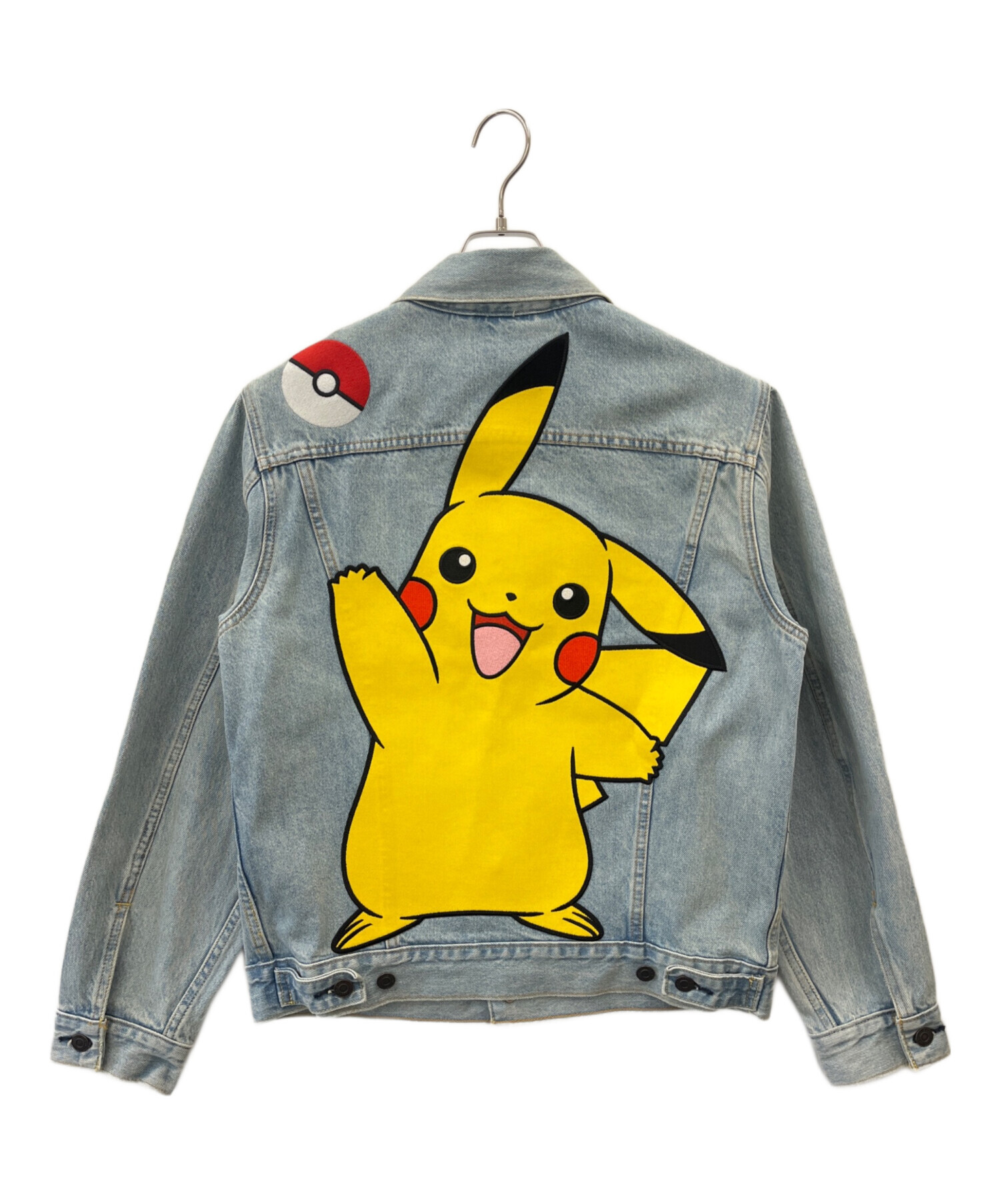 『新品タグ付き』Levis Pokemon ポケモン デニム ジャケット コラボ 中古・古着通販】LEVI'S (リーバイス) ポケモン (ポケモン