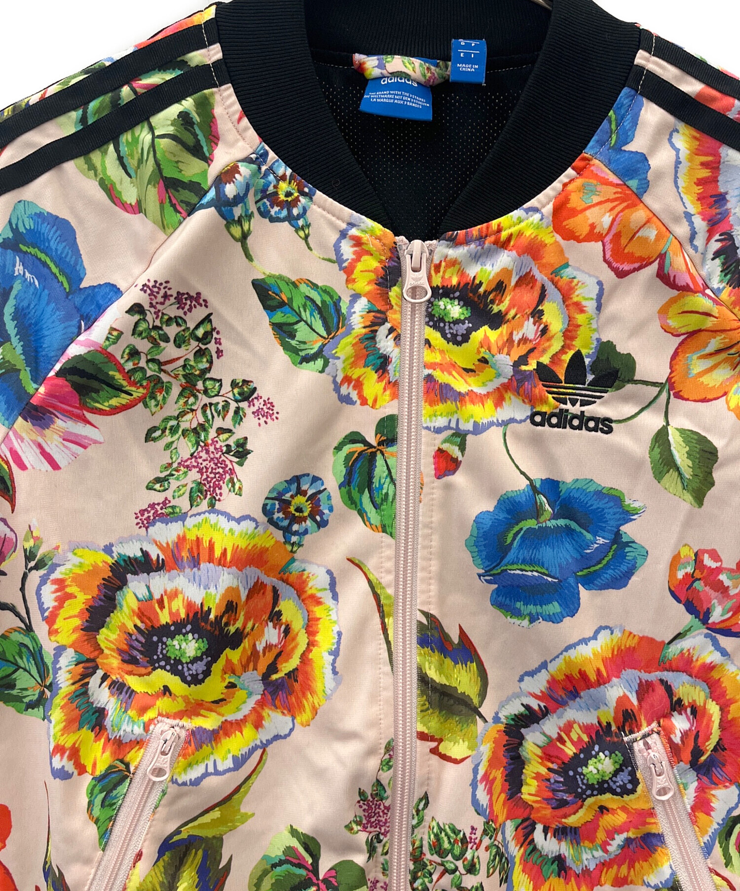 中古・古着通販】adidas (アディダス) adidas トラックジャケット 花柄