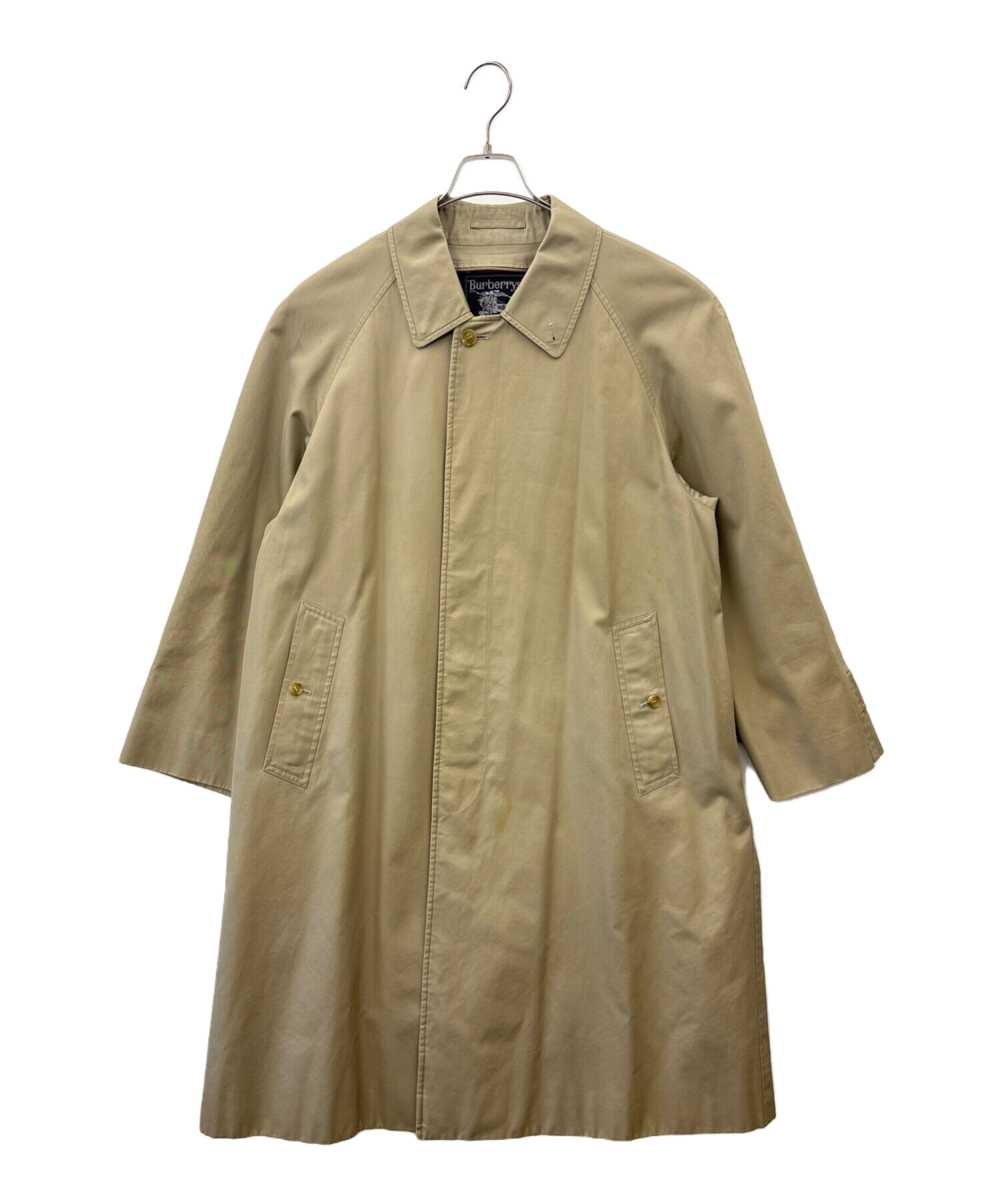 Burberrys バーバリー ヴィンテージ ステン カラーコート イエロー　M Burberrys バーバリー ヴィンテージ ステン カラーコート イエロー M