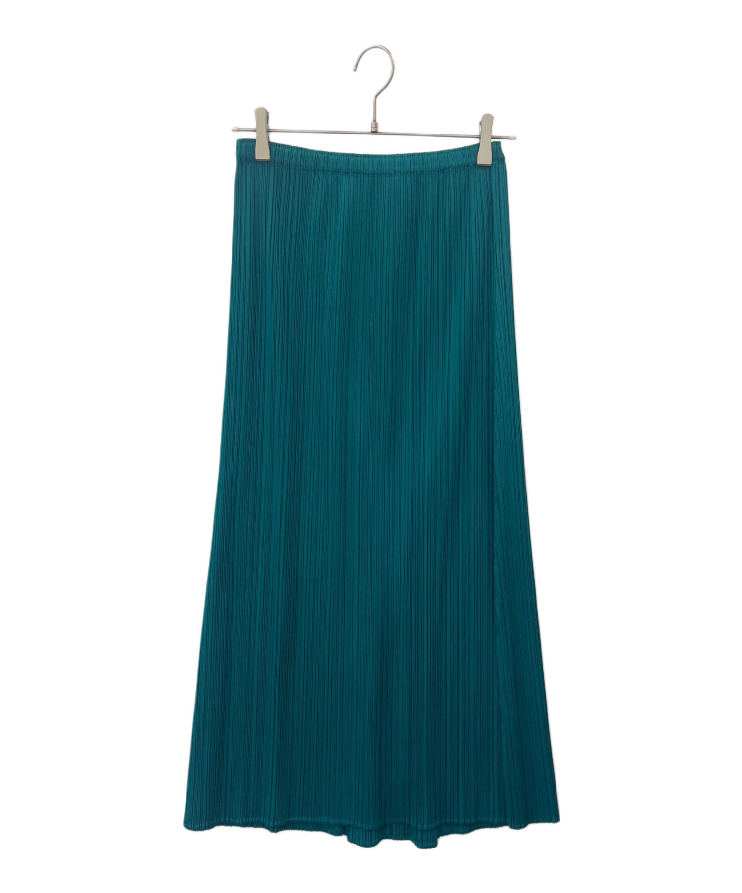 PLEATS PLEASE プリーツスカート グリーン 中古・古着通販】PLEATS PLEASE (プリーツプリーズ) PLEATS PLEASE
