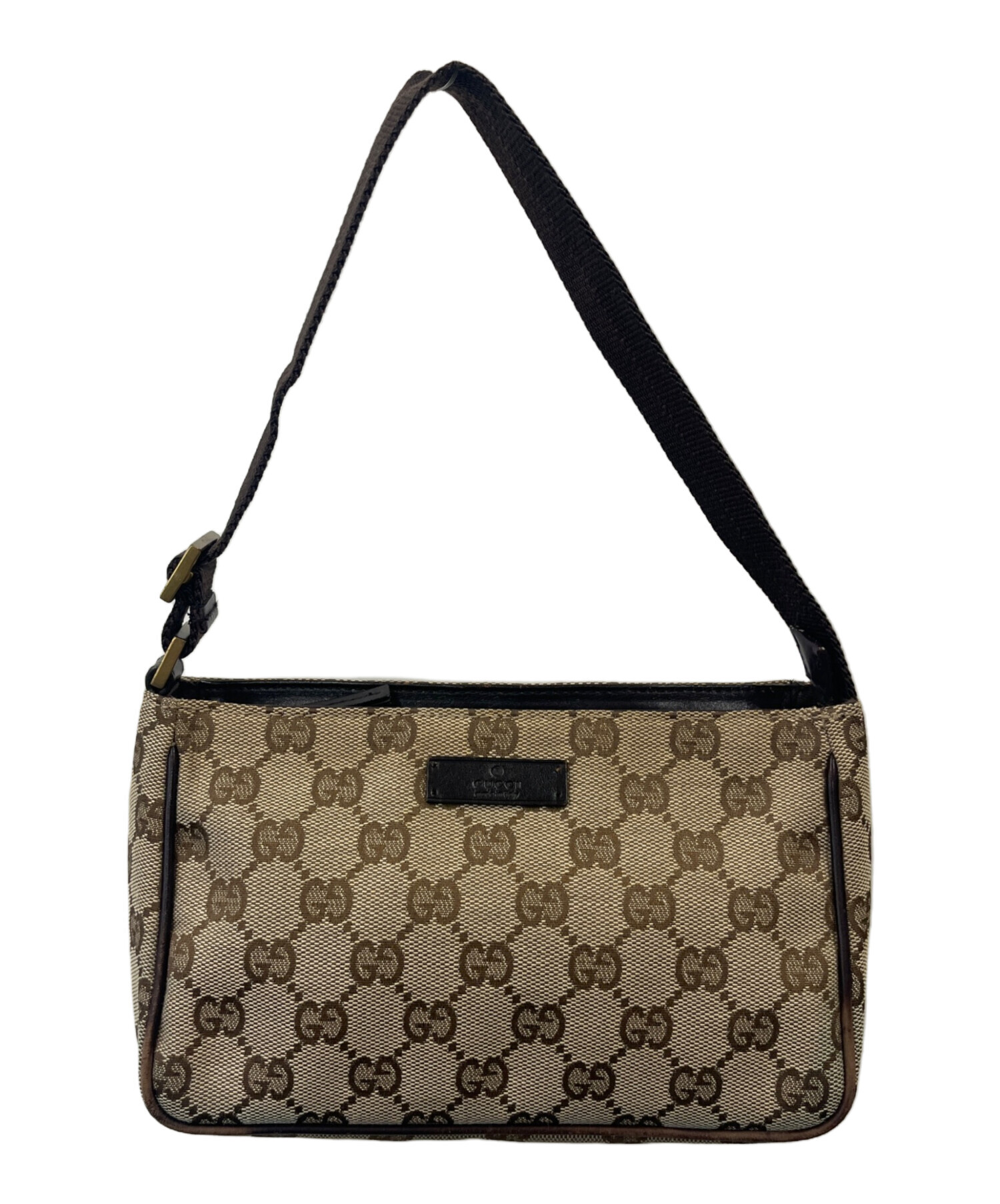 中古・古着通販】GUCCI (グッチ) ハンドバッグ ベージュ｜ブランド