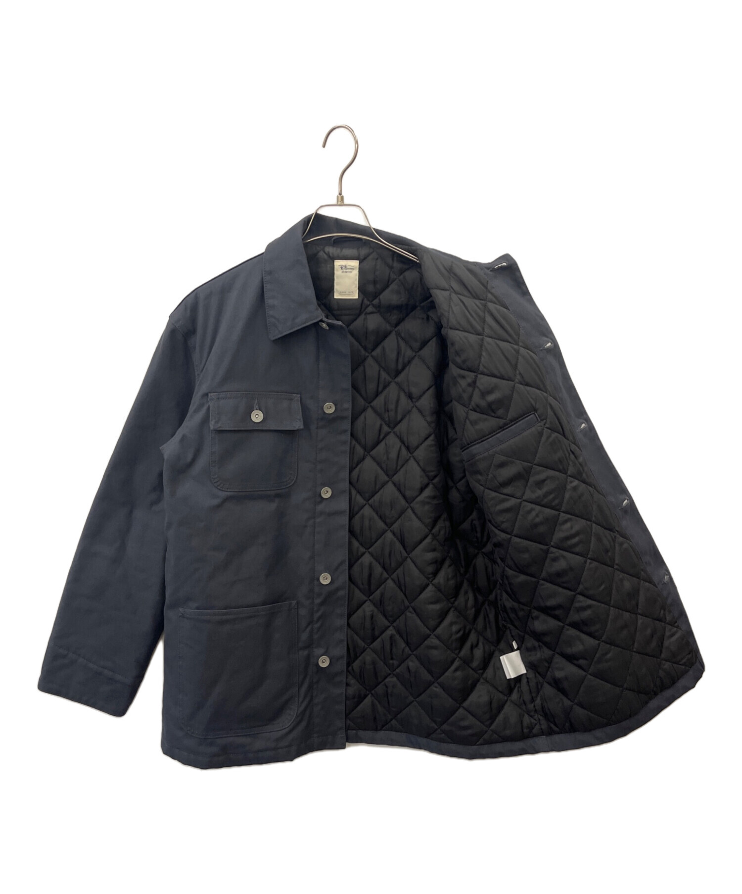 1回着用】RHC Ron Herman(ロンハーマン)カバーオール 黒 L 1回着用