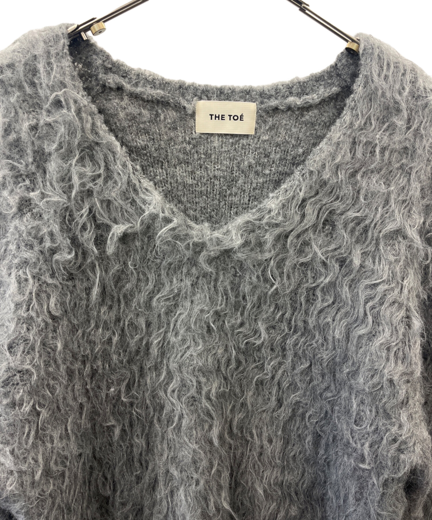 中古・古着通販】THE TOE (ザ・トゥー) THE TOE Pigalle shaggy Vneck