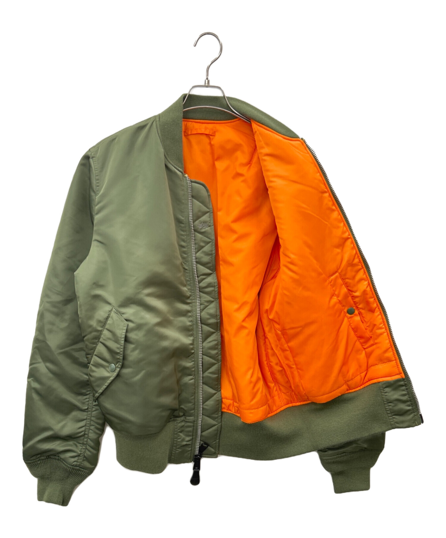 中古・古着通販】ALPHA (アルファ) ALPHA リバーシブルMA-1