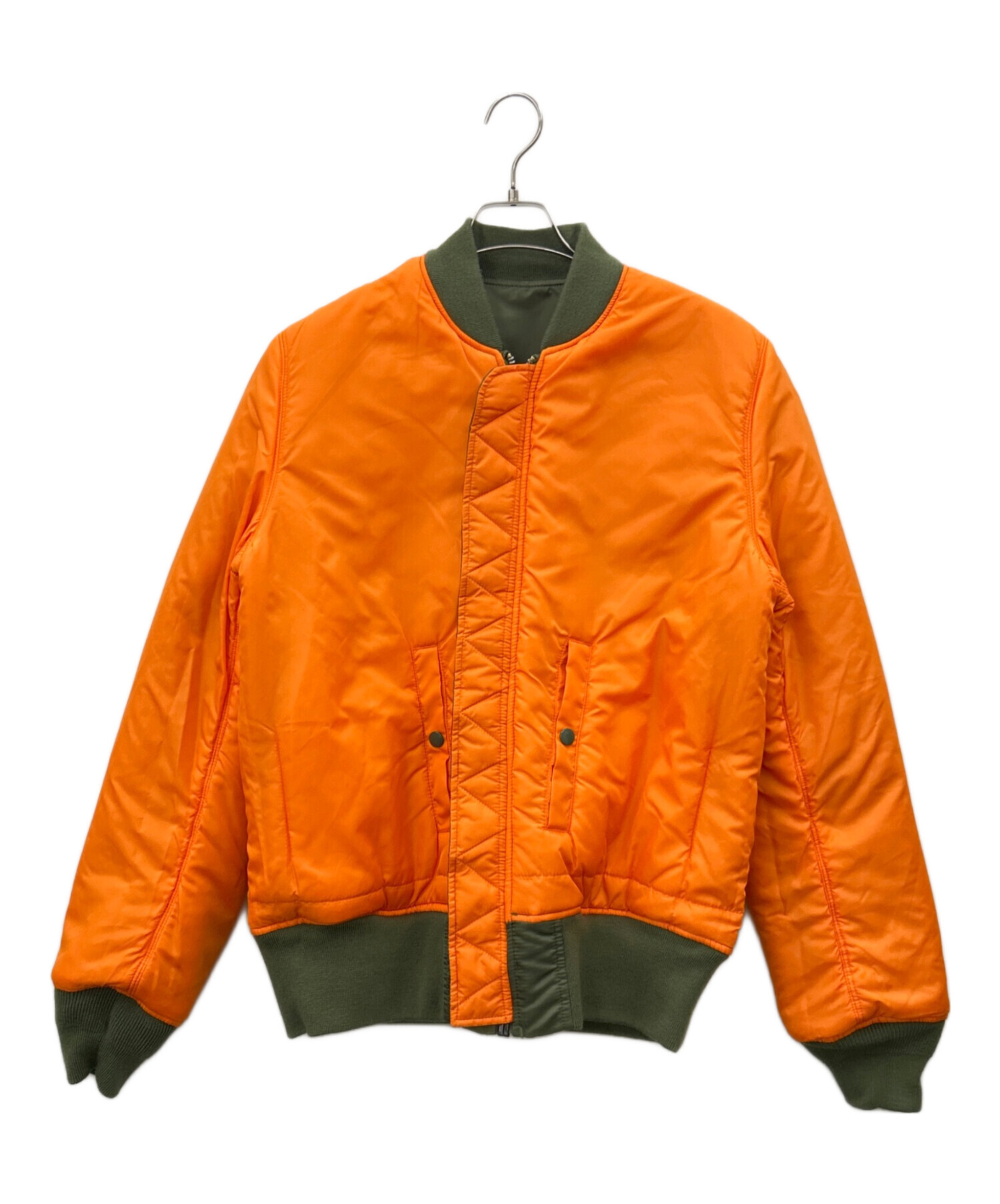 中古・古着通販】ALPHA (アルファ) ALPHA リバーシブルMA-1ジャケット