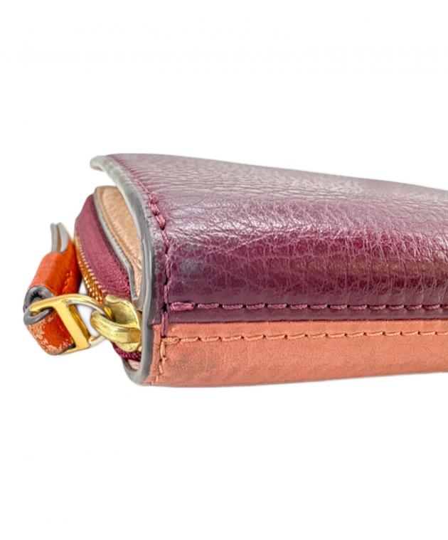 【美品•ほぼ未使用】トリーバーチ 二つ折り財布 L字ファスナー シェルピンク 中古・古着通販】TORY BURCH (トリーバーチ) TORY BURCH 2つ折り財布
