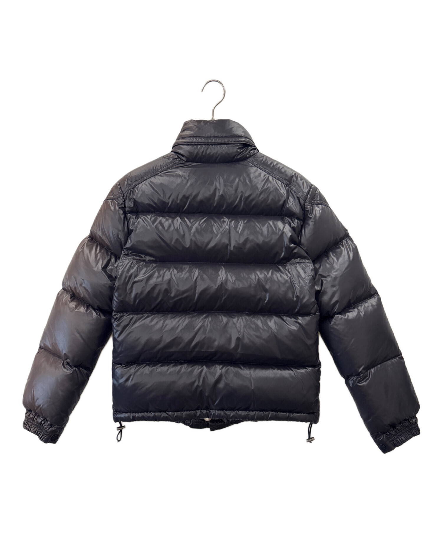 MONCLER ネイビー ダウンコート サイズ1 ※ほつれあり MONCLER