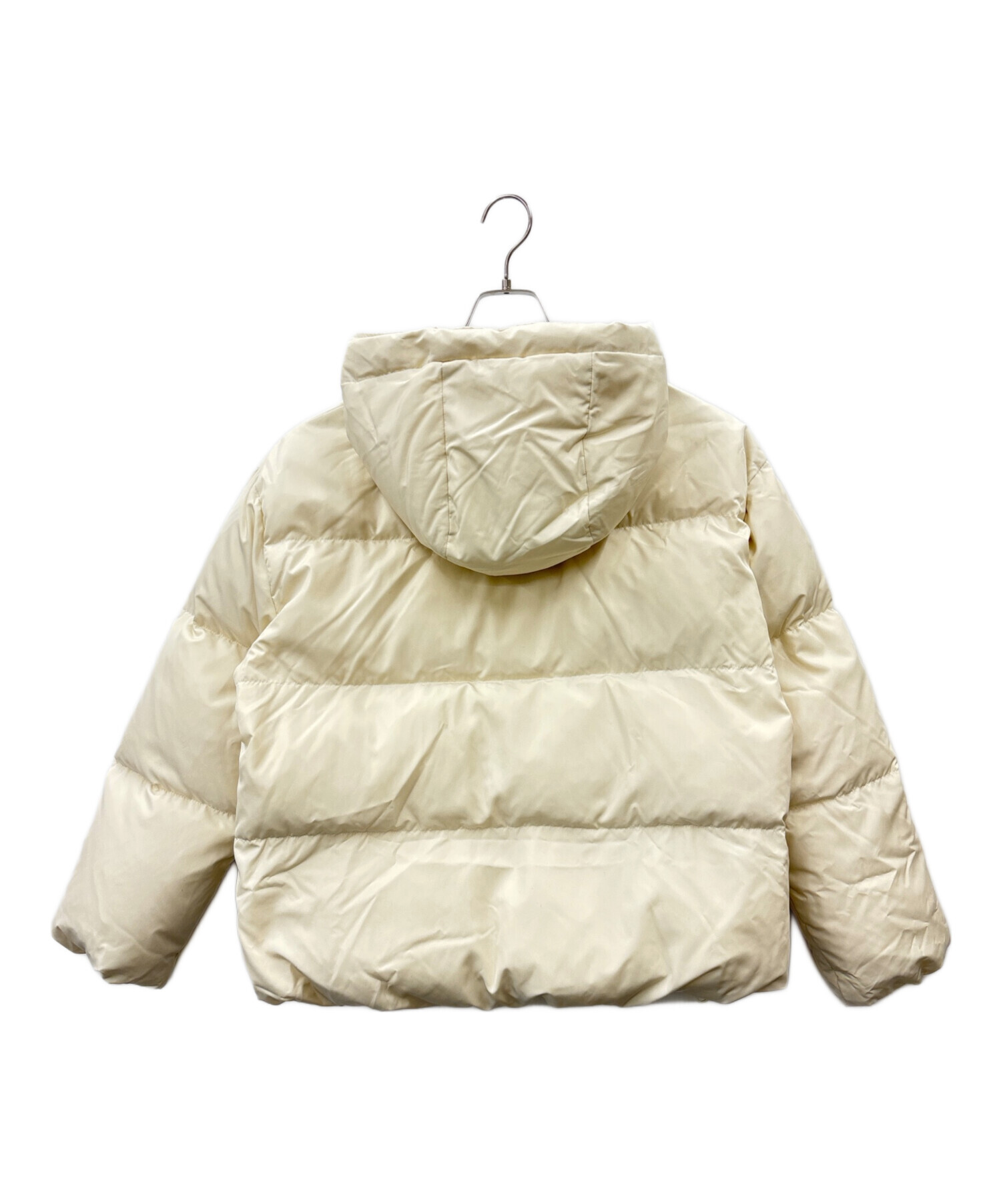 Mystrada フード付きダウンジャケット サイズ38 ベージュ 中古・古着通販】Mystrada (マイストラーダ) Mystrada ダウン