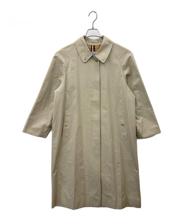 Burberry ベージュ ステンカラーコート タグ付未使用　11ar BURBERRY（バーバリー） ステンカラーコート - ベージュ レディース