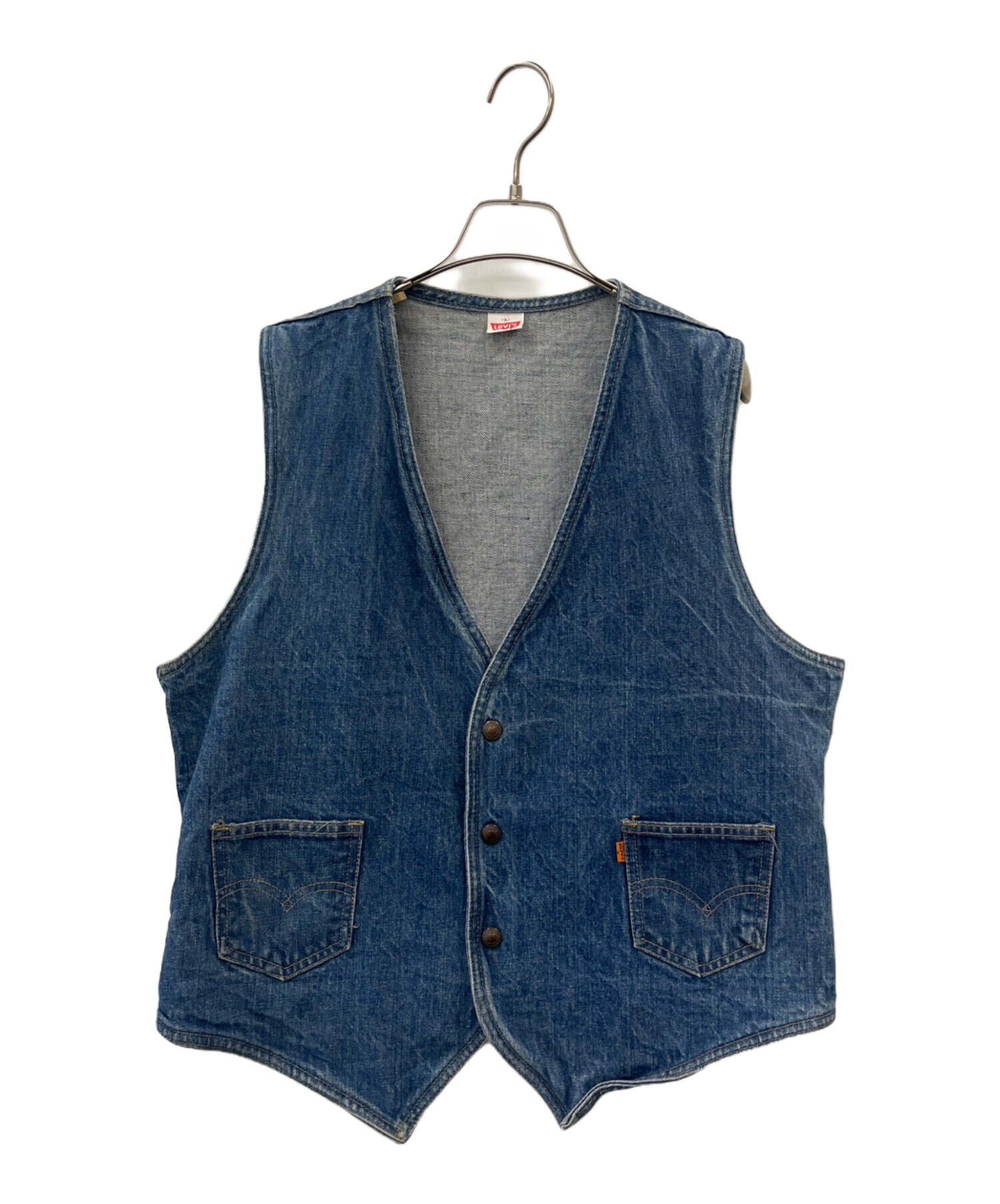 【70s】Levi’s ヴィンテージ デニムベスト mcベスト 70s】Levi's ヴィンテージ デニムベスト mcベスト 【公式通販】