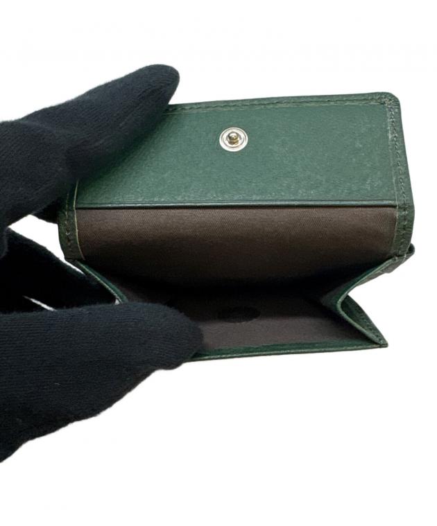 中古・古着通販】PORTER (ポーター) PORTER 3つ折り財布 グリーン