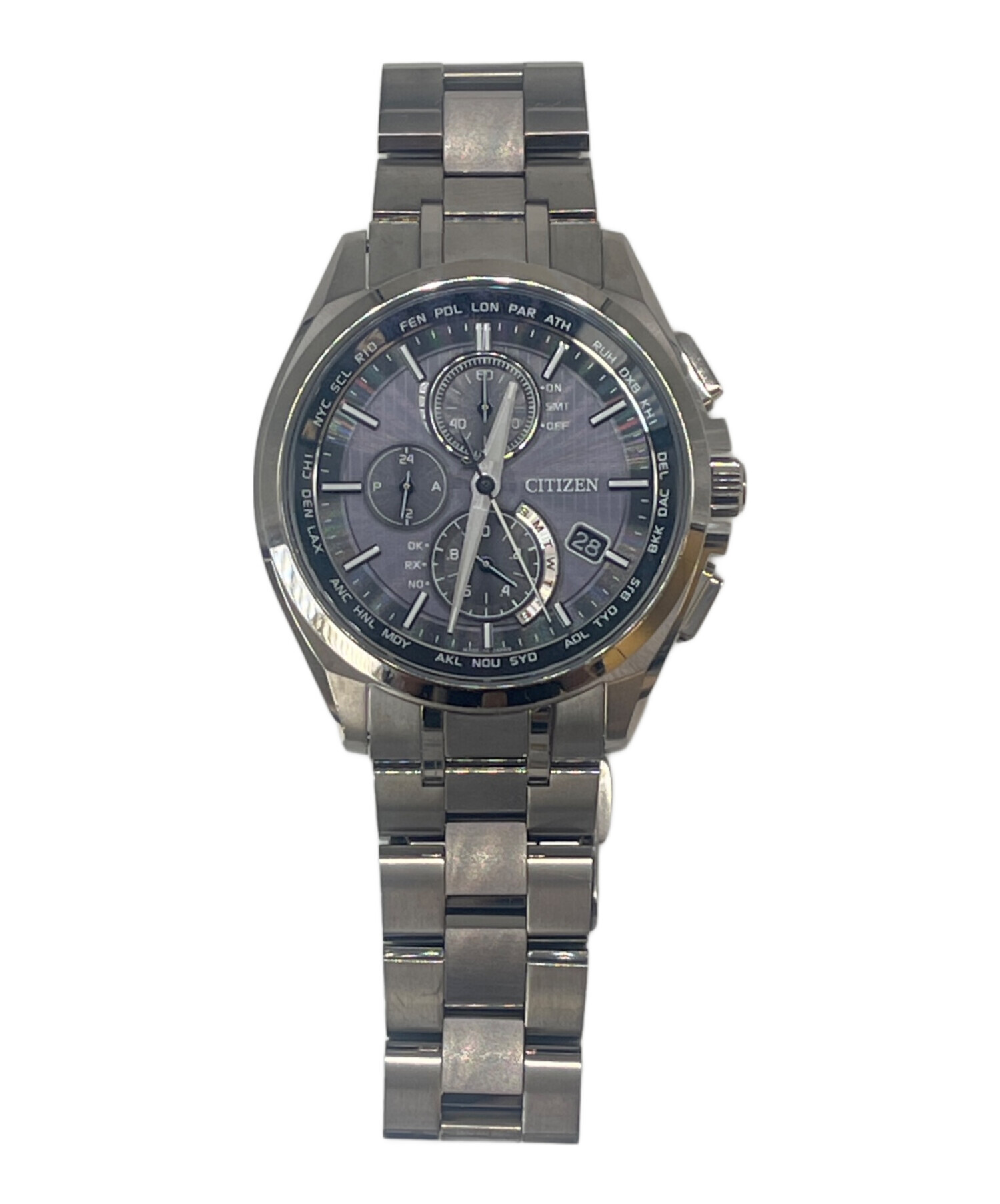 CITIZEN シチズン　H804-T018696 アテッサク ロノグラフ 中古・古着通販】CITIZEN (シチズン) CITIZEN クロノグラフ アテッサ