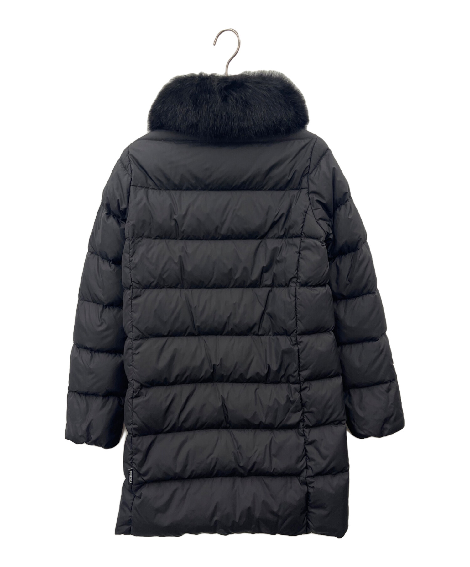 H37 新品未使用 M 38 デュべティカ ファー付き ダウン レディース 中古・古着通販】DUVETICA (デュベティカ) DUVETICA ファー付ダウン