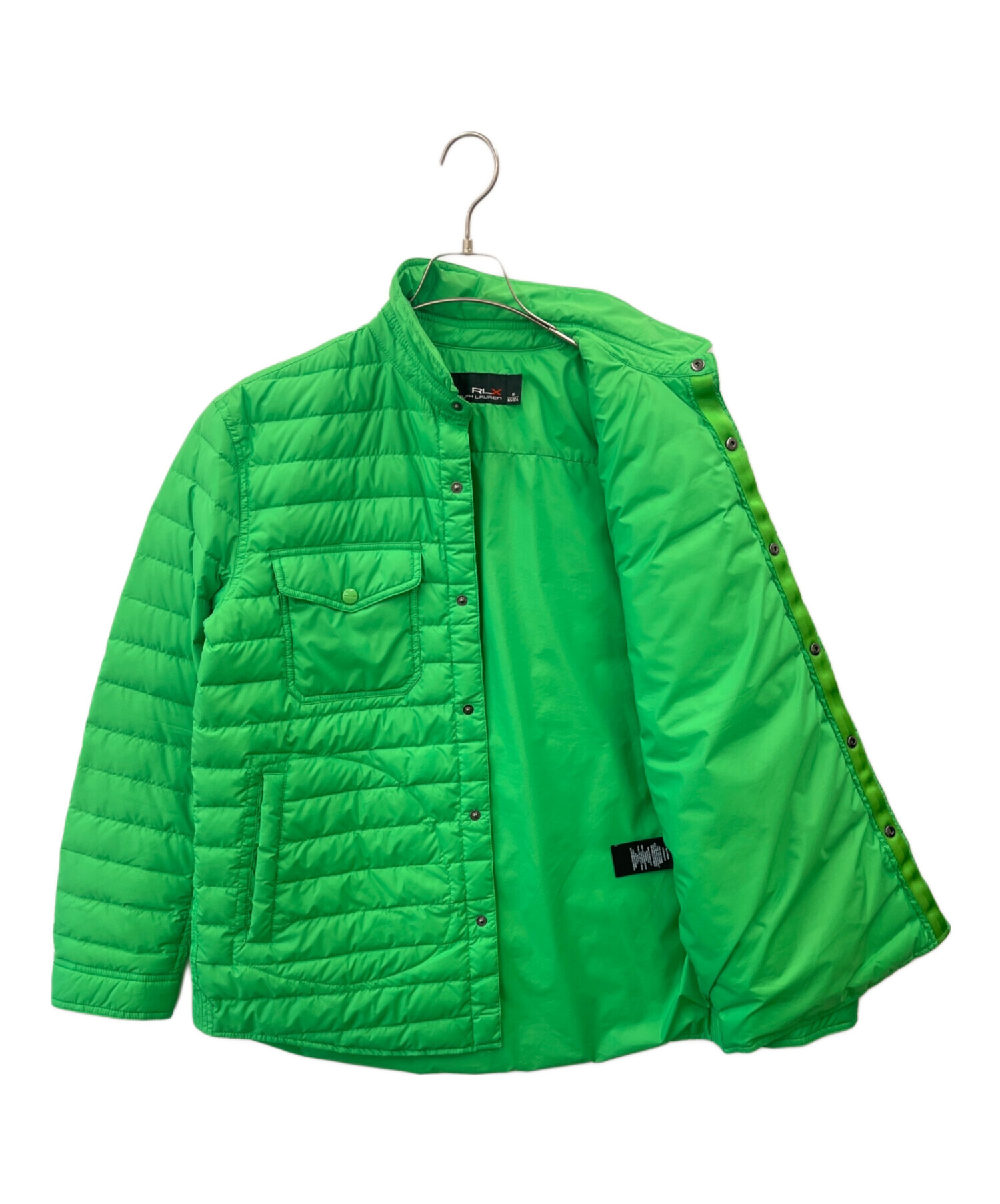 【未使用】RLX アールエルエックス　ダウンジャケット　ニット　中綿　レディース 中古・古着通販】RLX RALPH LAUREN (アールエルエックスラルフローレン