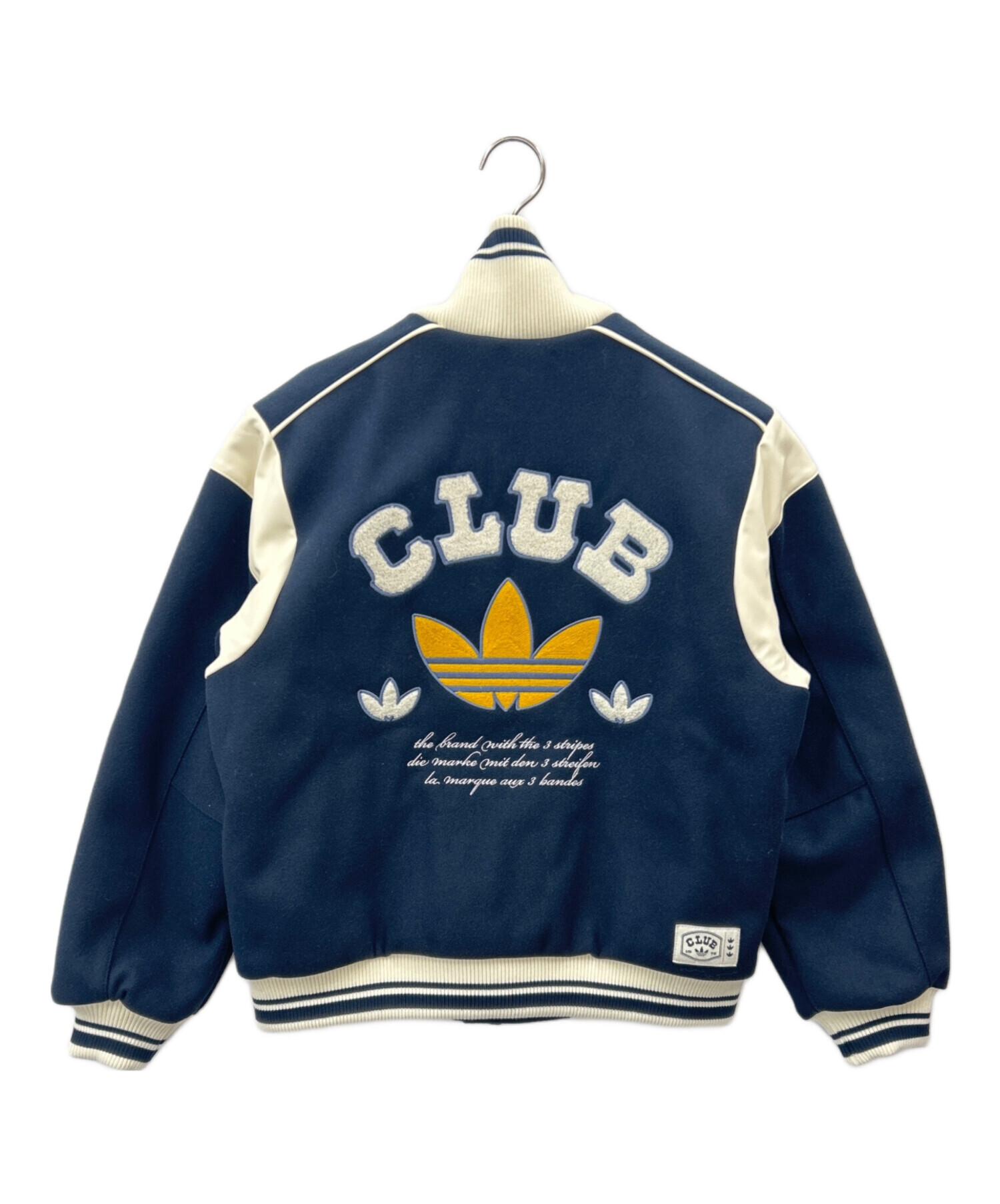 新品未使用 アディダス ポインテッドダウン ブルゾン 切り替え 中古・古着通販】adidas (アディダス) adidas ブルゾン ネイビー