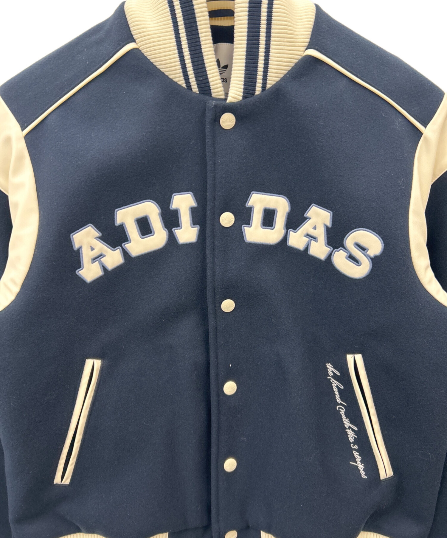 中古・古着通販】adidas (アディダス) adidas ブルゾン ネイビー