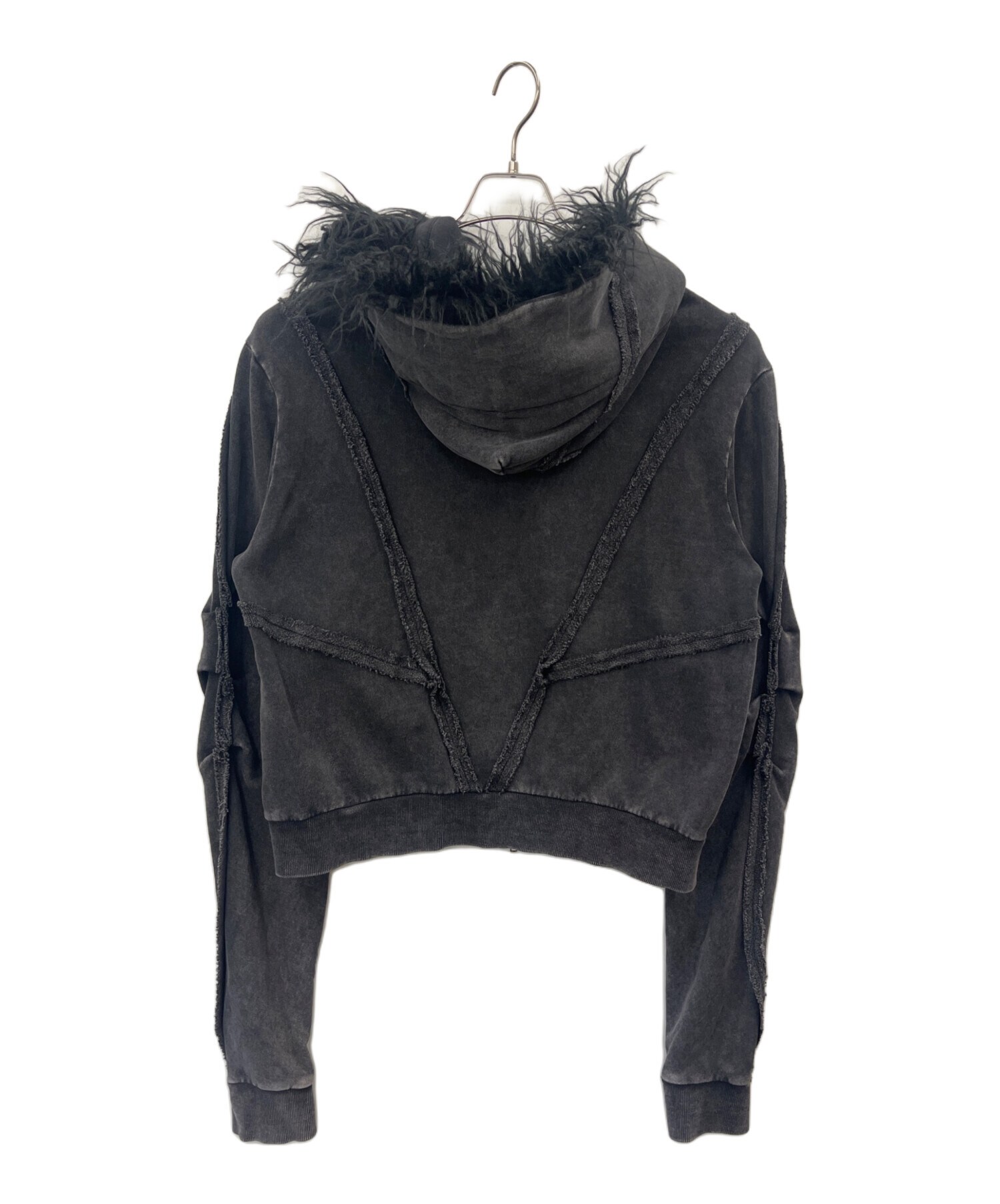 中古・古着通販】FILTH (フィルス) FILTH DISTRESSED ZIP UP HOODIE