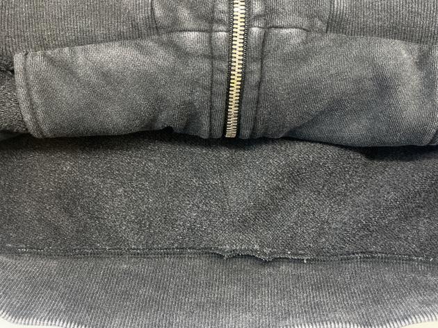 中古・古着通販】FILTH (フィルス) FILTH DISTRESSED ZIP UP HOODIE