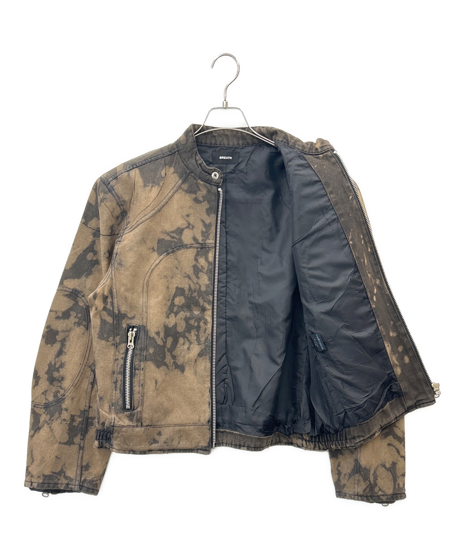 中古・古着通販】BREATH (ブレス) BREATH ライダースジャケット