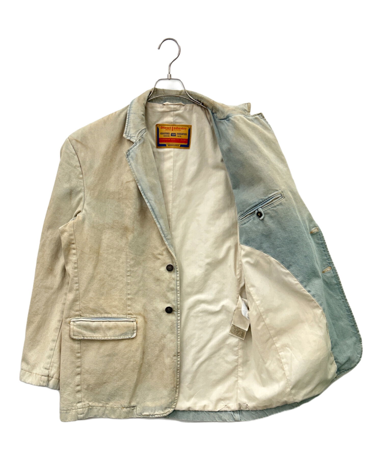 中古・古着通販】DIESEL (ディーゼル) DIESEL デニムジャケット 