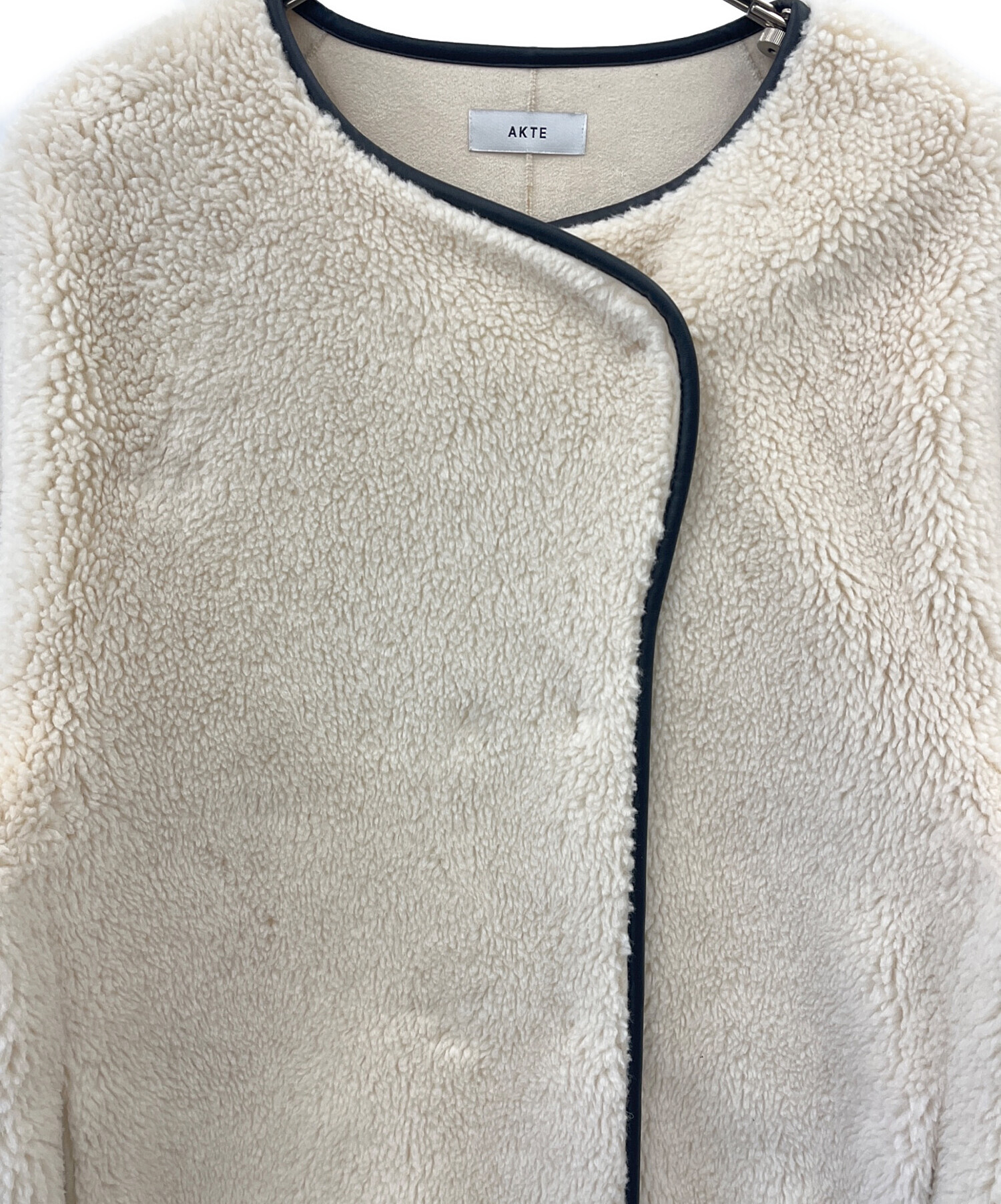 AKTE コート AKTE（アクテ） ステンカラーコート FREE ブラック レディース