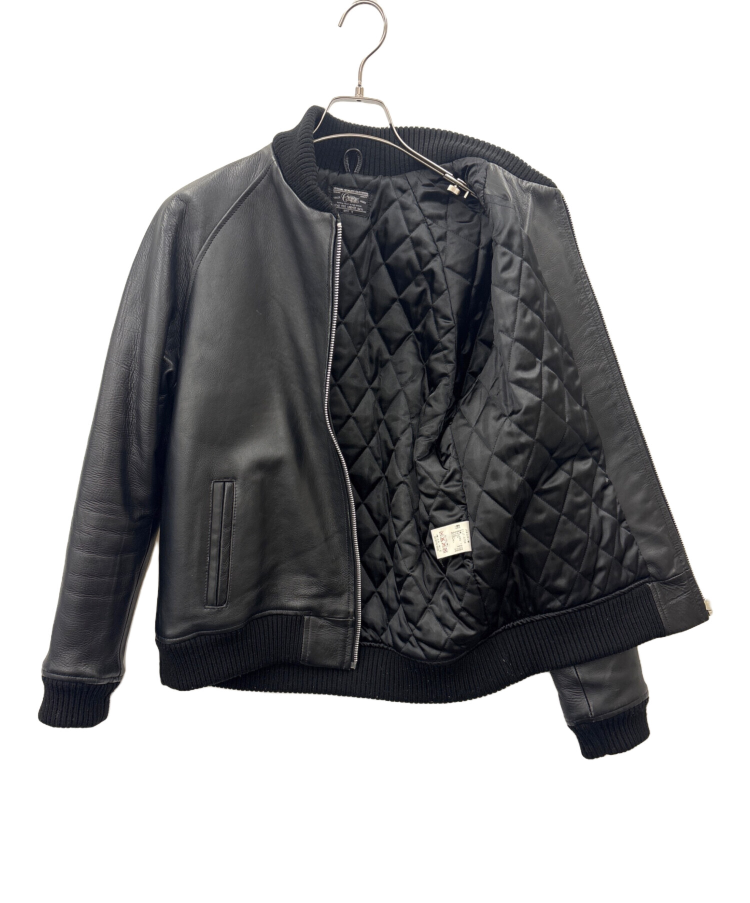 新品未使用　CRIMIE X L JACKET レザーキーホルダー 中古・古着通販】CRIMIE (クライミー) CRIMIE レザーブルゾン ブラック