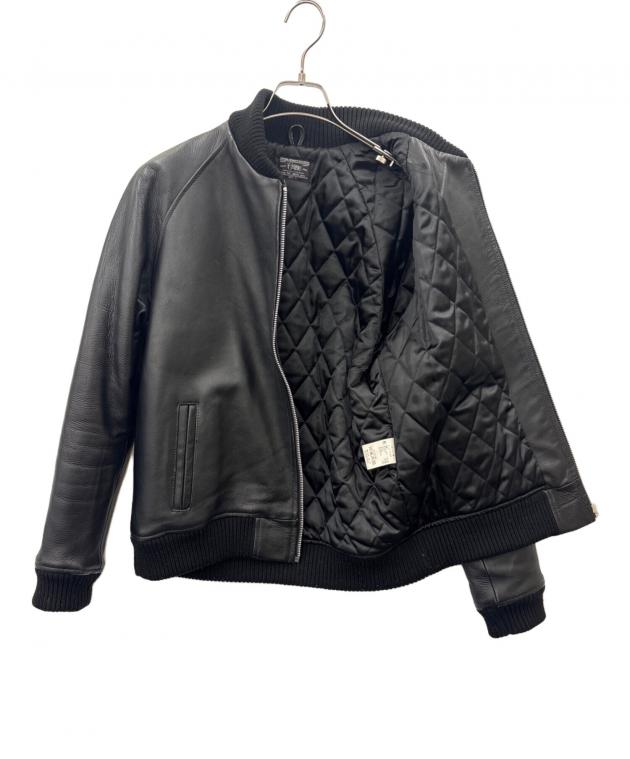 中古・古着通販】CRIMIE (クライミー) CRIMIE レザーブルゾン ブラック